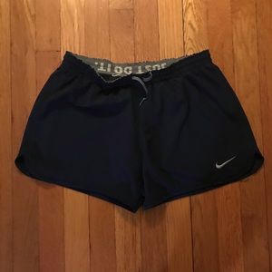 Nike Women’s Navy Blue Lined Running Shorts